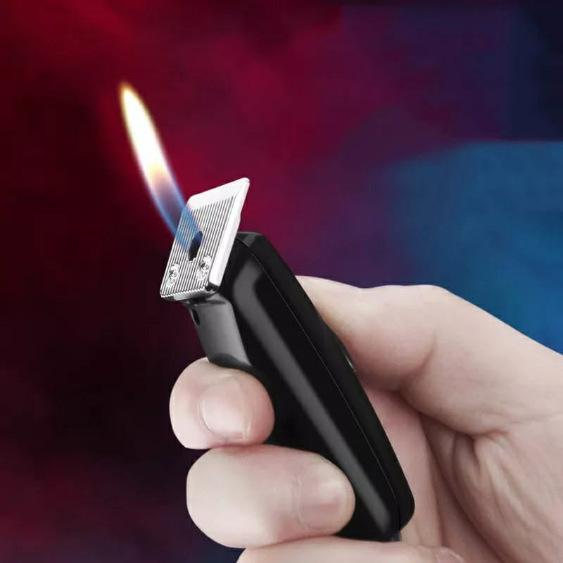Creative Trimmer Shape Lighter, Hair Clippers Mini Lighter, Butane Gas Cigar Lighter, Men's Smoking Accessories Creative Trimmer Shape Lighter, Hair Clippers Mini Lighter, Butane Gas Cigar Lighter, Men's Smoking Accessories